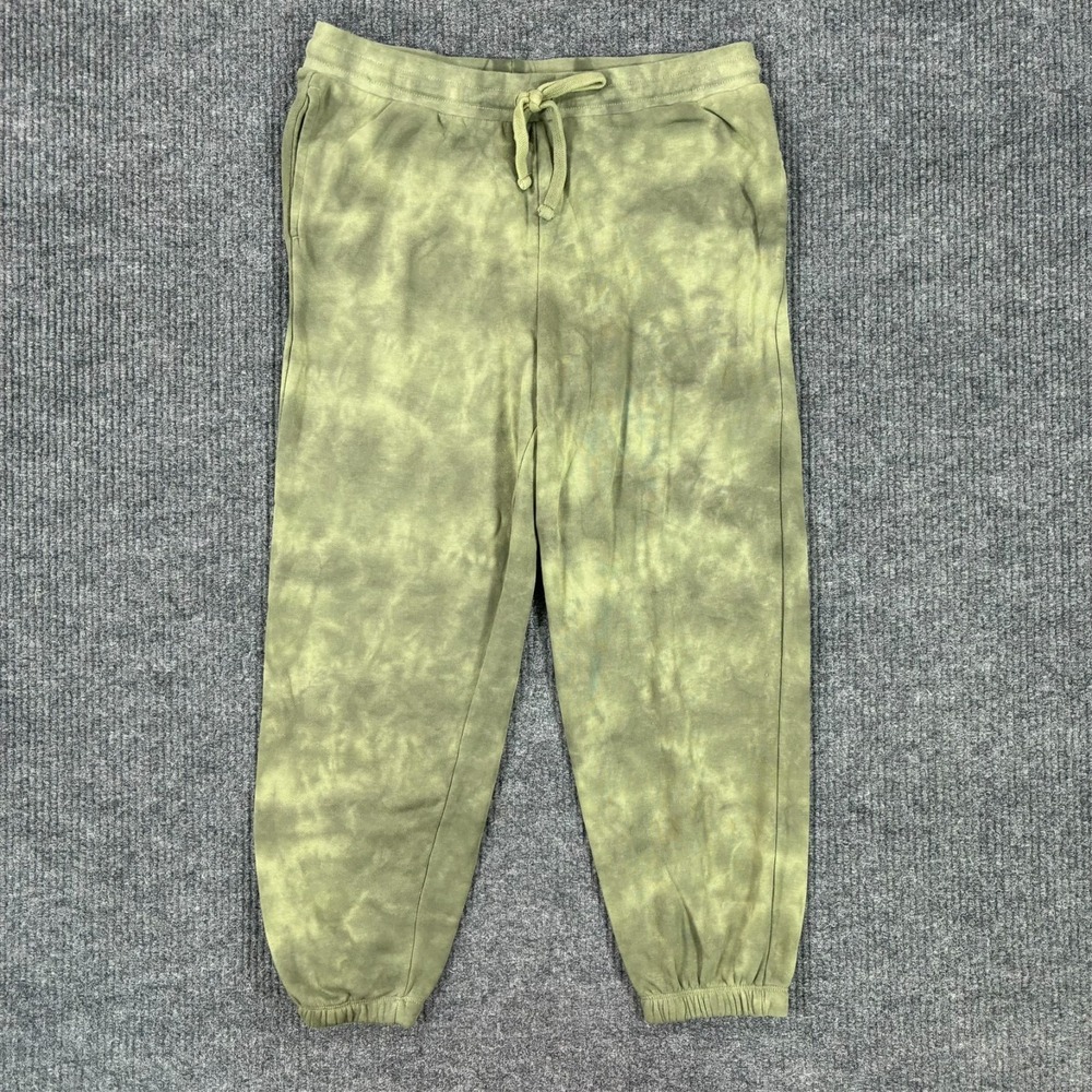 Alternative Apparel Earthleisure Tie Dye Jogger Mens Green XL Lounge Pants